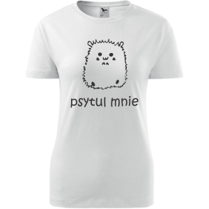 Damska koszulka taliowana - Psytul mnie