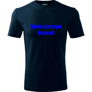 Dziecięca koszulka - Będę starszym bratem