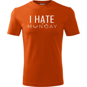 Męska koszulka - I hate moday