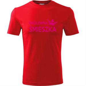 Dziecięca koszulka - królewna śmieszka
