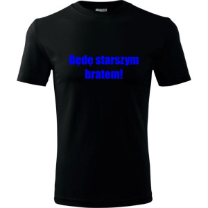 Dziecięca koszulka - Będę starszym bratem
