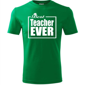 Męska koszulka - Best teacher ever
