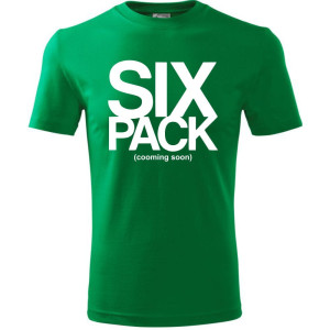 Męska koszulka Sportowa - Six pack