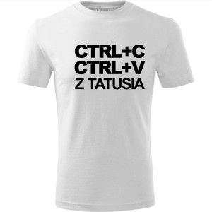 Dziecięca koszulka - ctrl+cv z tatusia