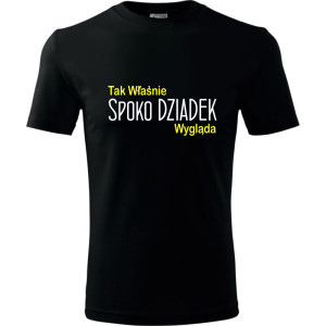 Męska koszulka - Spoko dziadek