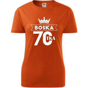 Damska koszulka - boska 70