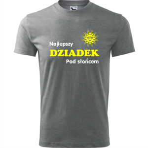 Męska koszulka - Najlepszy dziadek pod słońcem