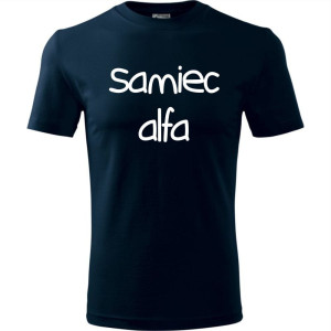 Męska koszulka - Samiec Alfa