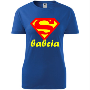 Damska koszulka - Super babcia.