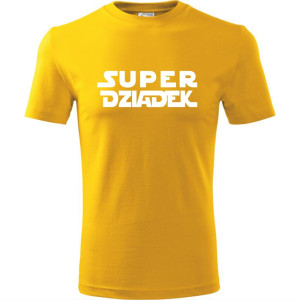 Męska koszulka - Super dziadziuś