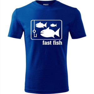 Męska koszulka dla Wędkarza - Fast fish