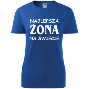 Damska koszulka - Najlepsza żona
