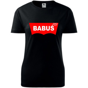 Damska koszulka - Babuś dla babci prezent XS-XXL