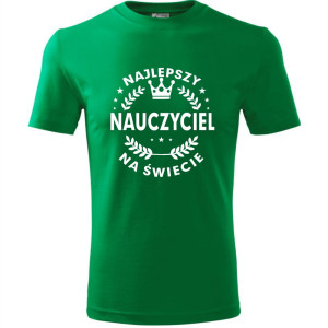 Męska koszulka - Najlepszy nauczyciel na świecie 05