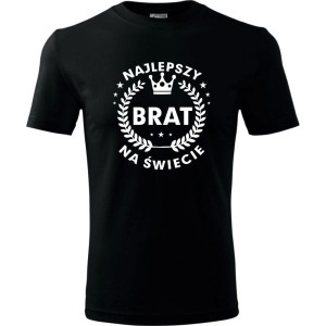 Dziecięca koszulka - Najlepszy brat na świecie t-shirt dla chłopczyka