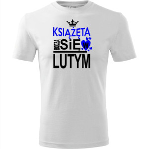 Dziecięca koszulka - Książęta rodzą się w lutym