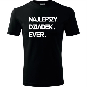 Męska koszulka - Najlepszy dziadek ever
