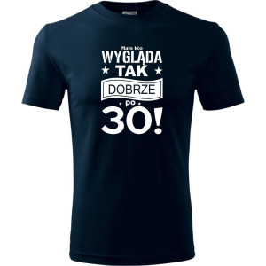 Męska koszulka - mało kto wygląda tak dobrze po 30