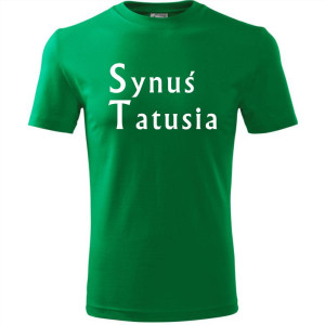 Dziecięca koszulka - synuś tatusia