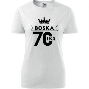 Damska koszulka - boska 70
