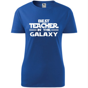 Damska koszulka - best teacher in the galaxy