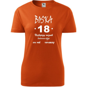 Damska koszulka -boska 18
