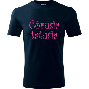Dziecięca koszulka - córusia tatusia
