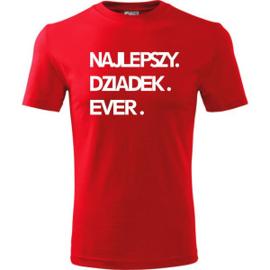 Męska koszulka - Najlepszy dziadek ever