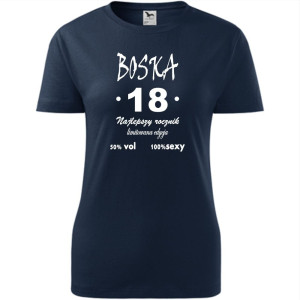 Damska koszulka -boska 18