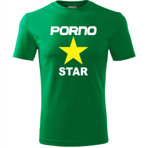 Męska koszulka - Porno Star t-shirt HIT