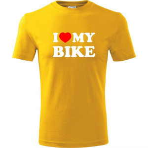 Męska koszulka dla Rowerzysty - I love my bike