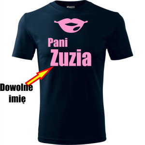 Dziecięca koszulka - Pani + Twoje imię