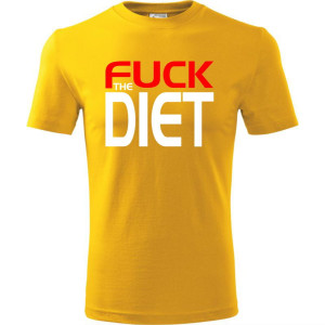 Męska koszulka - Fuck the diet