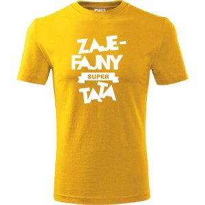 Męska koszulka - Zajefajny tata