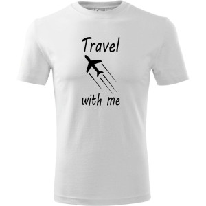 Męska koszulka Turystyczna - Travel with me