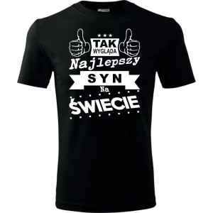Dziecięca koszulka - tak wygląda najlepszy syn na świecie
