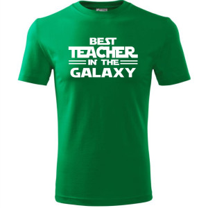 Męska koszulka - Best teacher ever in the galaxy