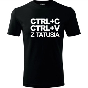 Dziecięca koszulka - ctrl+cv z tatusia