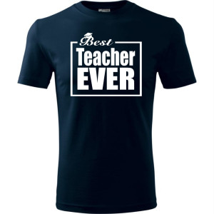 Męska koszulka - Best teacher ever