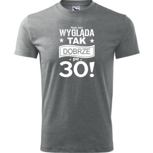 Męska koszulka - mało kto wygląda tak dobrze po 30
