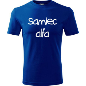 Męska koszulka - Samiec Alfa