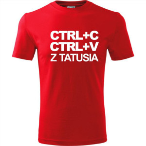 Dziecięca koszulka - ctrl+cv z tatusia