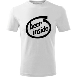 Męska koszulka - Beer inside