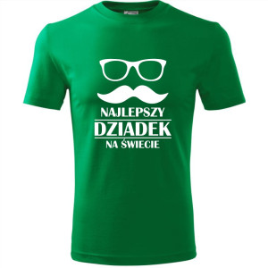 Męska koszulka - Najlepszy dziadek na calutkim świecie