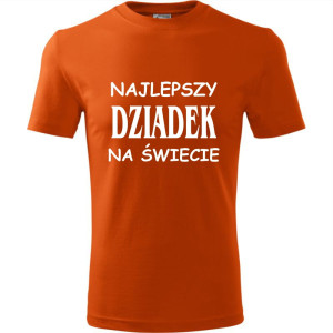 Męska koszulka - Najlepszy dziadek na świecie