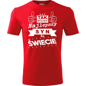 Dziecięca koszulka - tak wygląda najlepszy syn na świecie