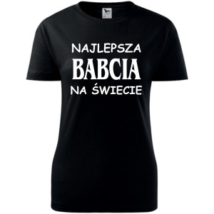 Damska koszulka - Najlepsza babcia na świecie