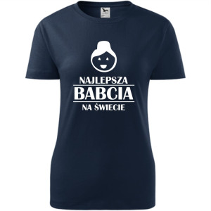 Damska koszulka - Najlepsza babcia na calutkim świecie.