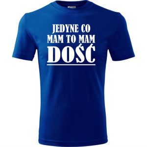 Męska koszulka - jedyne co mam