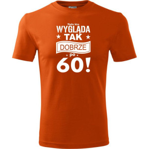 Męska koszulka - mało kto wygląda tak dobrze po 60